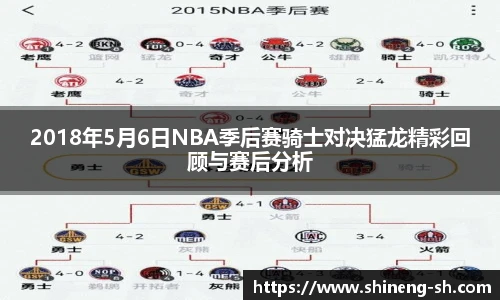 2018年5月6日NBA季后赛骑士对决猛龙精彩回顾与赛后分析